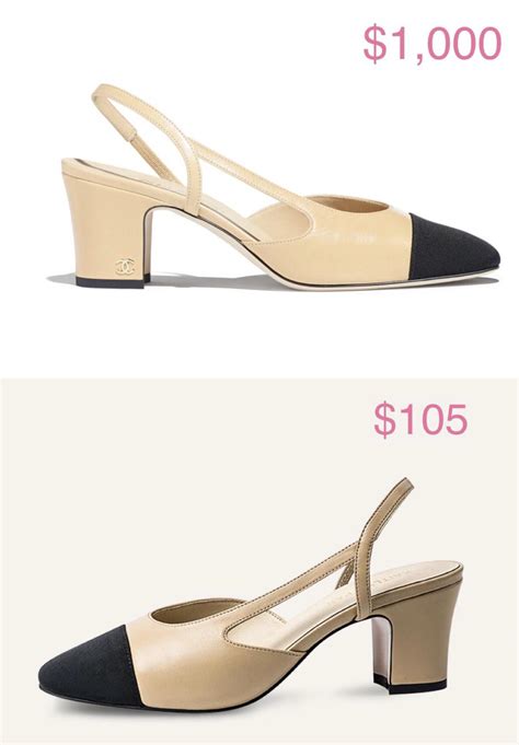 kaitlyn pan chanel dupe|kaitlyn pan slingback.